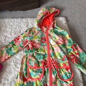 Cat and Jack girls size 3t rain coat